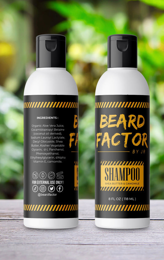 Shea Butter Butter & Chamomile Beard Wash-Shampoo